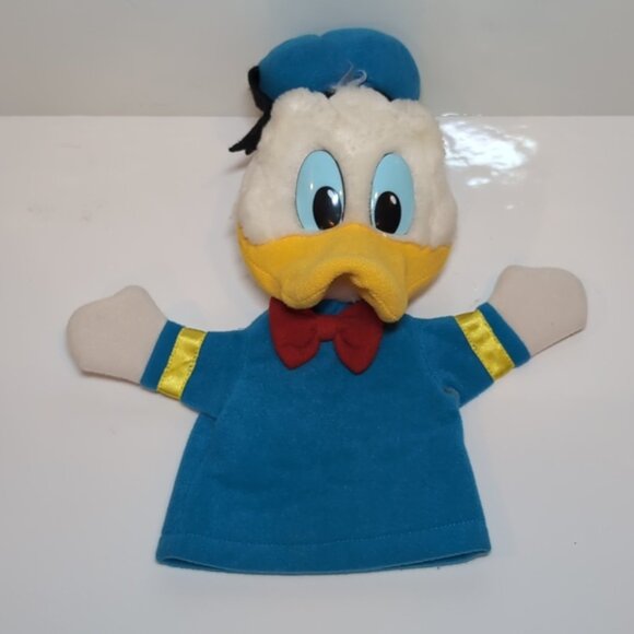 Vintage Disneyland Donald Duck Hand Puppet Plush Official Disney Toy Souvenir - Picture 14 of 14